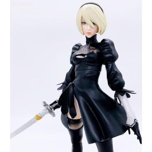 Anime Game NieR: Automata 2b YoRHa No.2 Type B PVC Action Figure Cartoon Model Collectible Toys Doll lelakaya Dropshipping 30CM