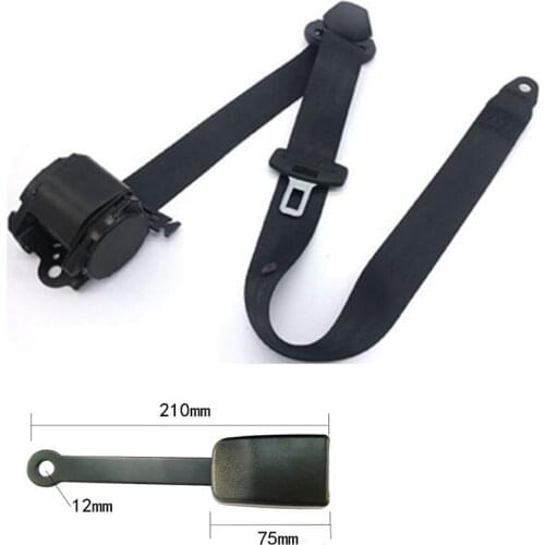 Emrgency locking retractable car 3 point seat belt auto accessories