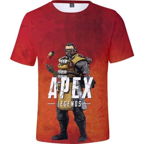 Popular Game 3 to 14 years old kids t shirt Apex Legends 3D printed boy/girls t-shirt cartoon Tees children clothes Casual Tops