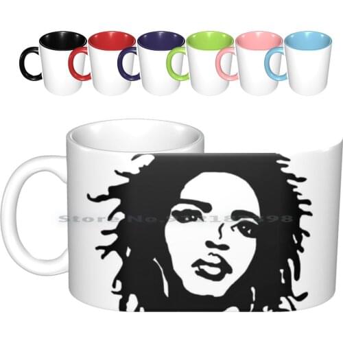 Lauryn Hill Ceramic Mugs Coffee Cups Milk Tea Mug Lauryn Hill Lauryn Lauryn Hill Too Woop That Thing Hip Hop Music Creative