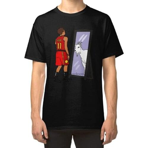 Trae Young Mirror Goat Classic Unisex T-Shirt Ladies T-Shirt Sweatshirt Hoodie XOJD