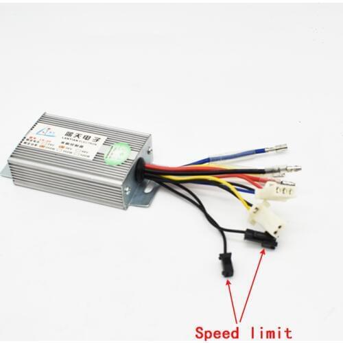 Electric Brushed Motor DC Controller 24V 36V 250W Speed Controller with PAS Sensor Port For Electric Bicycle Scooter Accessories