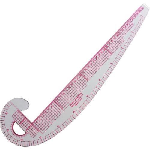 Plastic French Curve Metric Sewing Ruler Measure Tailor Ruler 360 Degree Bend Set grading curve ruler tools for clothing making