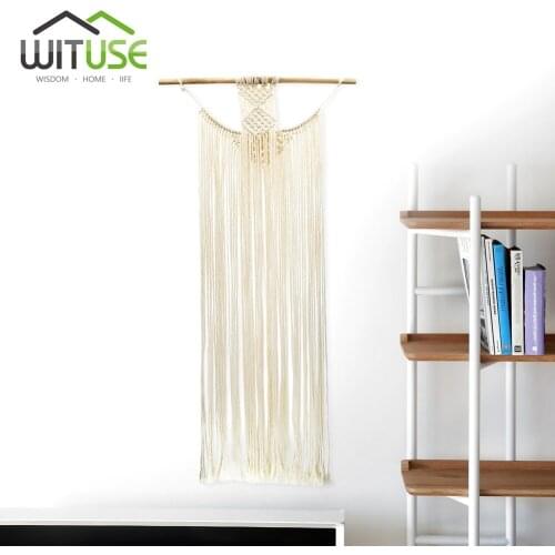 Handmade Macrame Wall Hanging Home Decoration Art Boho Chic Woven Tapestry dream catcher For nordic decoration home