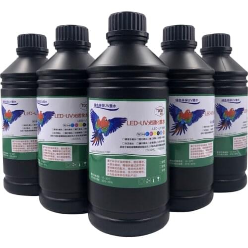 NEW 1000ML Neutral ink For Epson DX5 DX7 XP600 TX800 L1440 Printerhead for mobile phone shell acrylic flatbed printer UV ink