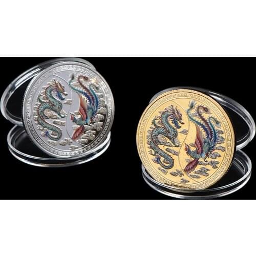 Prosperity Brought by the Dragon and the Phoenix Commemorative Coin
