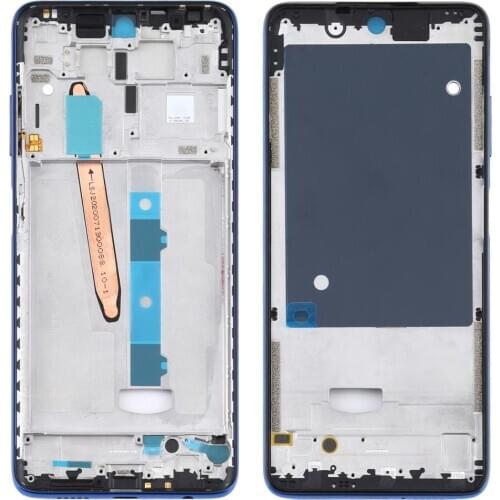 Front Housing LCD Frame Bezel Plate for Xiaomi Poco X3 / Poco X3 NFC M2007J20CG / M2007J20CT