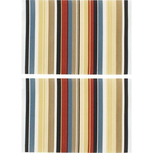 1/12 Scale Striped Turkish Style Woven Rug Floor Carpet Dolls House Furniture Miniatures Decoration