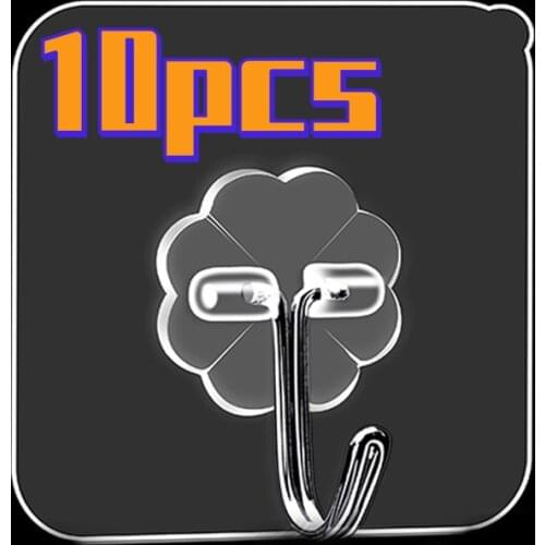 Strong Viscose Hook, Hooks No Mark on The Wall, Load-bearing Suction Cup, Kitchen Hook, Coat Hook, Non-punch Hook