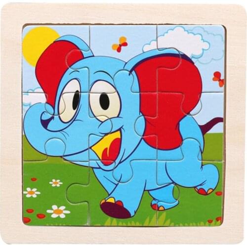 Educational Toy Smooth Surface Safe to Use Wood Educational Puzzle Board Kids Educational Toys for Children Gifts