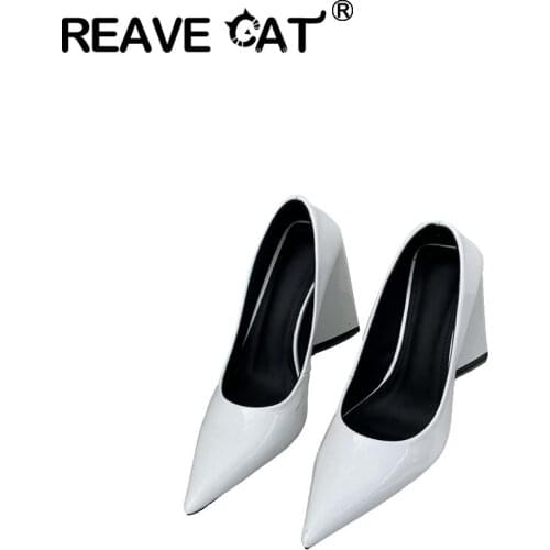 Женские туфли на шпильке REAVE CAT China At AliExpress