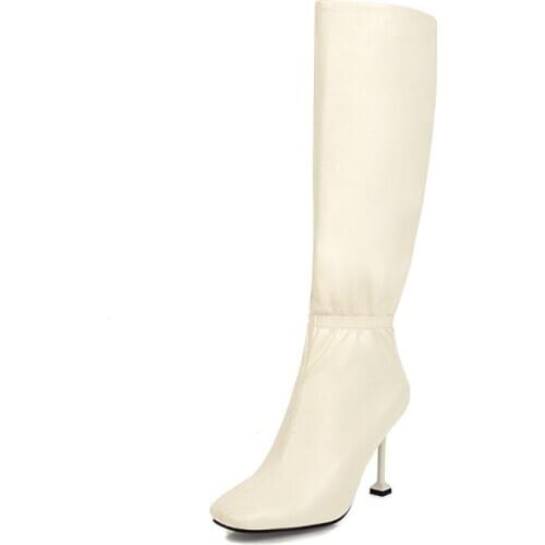 Big Size thigh high boots knee high boots over the knee boots women ladies boots shoes woman winter boots women