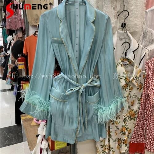 Shumeng Light Blue Blouses