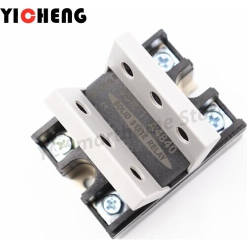 High quality AC control AC Voltage relay Single-phase solid state relay SSR-AA relay control voltage+radiator 480V