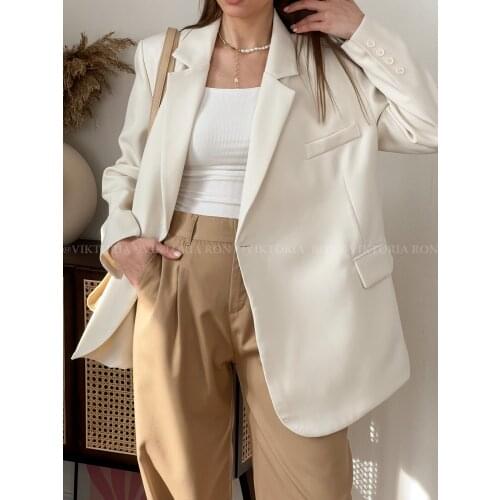 YUCHENGWANGZAI Women's Casual Blazers