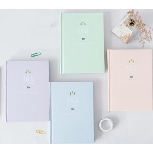 Creative Year Plan Notebook 365 Days Inner Page Monthly Daily Planner Diary Notebook