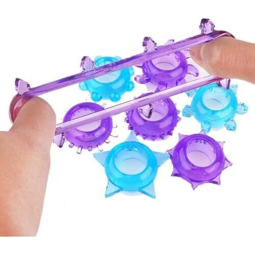 1PC Delay Premature Ejaculation Masturbator Lock Sperm Lasting Sex Ring For Men Silicone Penis Ring Cock Ring Cockring Sex Toys