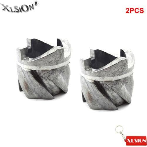 XLSION 2Pcs Recoil Pull Starter Claw Aluminum Pawl Cog For 47cc 49cc Engine ATV Dirt Pocket Bike Mini Moto