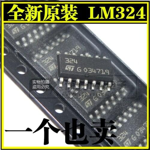 5/PC NEW Brand New & Original LM324 DT Patch Sop14 Four-Way Operational Amplifier Chip 324