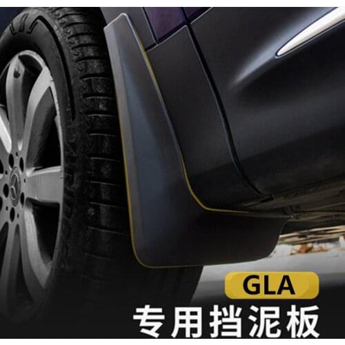 Abs Car Wheel Mudguard Mud Fender Protector Trim for Mercedes Benz GlA 2019 2020 2021 Accessories
