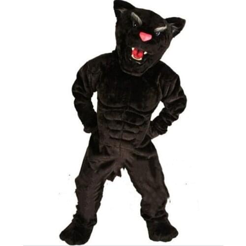 Black Panther Mascot Costume Suit Cosplay Party Game Fancy Dress Outfits Promotion Carnival Halloween Xmas Adults Advertising