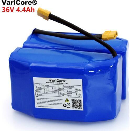 VariCore 36V 4.4Ah 4400mah high drain 2 wheel electric scooter self balancing 18650 lithium battery pack for Self-balancing Fits