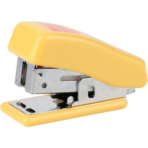 DL 2# Mini stapler 0303 cute cartoon South Korean trumpet stapler with nail function Stationery for office supplies students