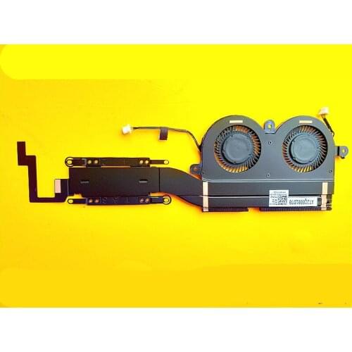 New laptop cpu cooling fan cooler radiator for Dell XPS 13 9380 7390 Heatsink with CPU Cooling fan 0WCX2D radiators