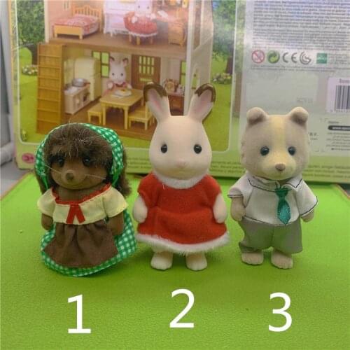 Geniune Sylvanian Doll Figures Families without package