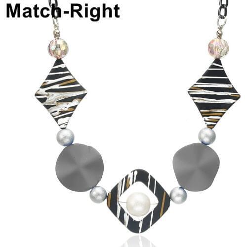 Match-Right Necklaces & Pendants Women/Statement/Beads/Vintage/Lady/Choker Necklace Female Pendant Gifts for Women Jewelry NR167