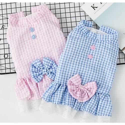 Dress-up Loose Dogs Cats Dress Costume for Summer Pet Clothes Dress-up Loose Dogs Cats Dress Costume for Summer