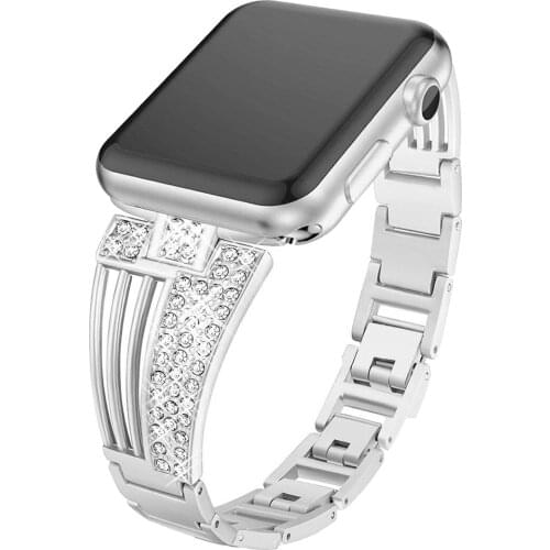 SOONHUA Stainless Steel buckle Band Replacement Watch Strap Bracelet for Apple Watch iWatch 38mm 42mm