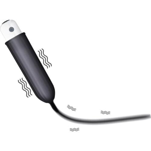 Silicone Urethral Dilators 10 modes Penis Plug Vibrating Insertion Urethral Plug Catheter Sounds Vibrator Sex Toys for Men Adult