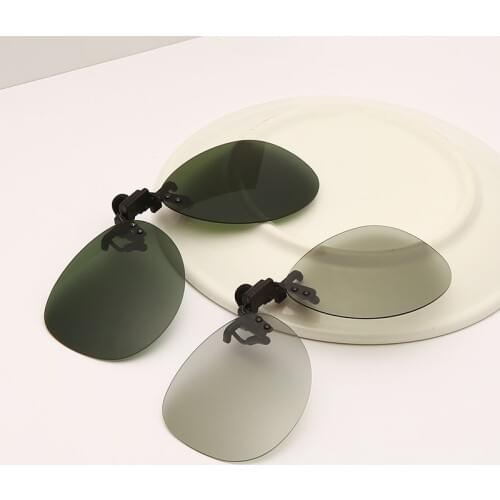 Clip on Flip up Polarized Lens For Prescription Glasses Brand Women Men UV400 Shades Driving Sunglasses Over Eyeglasses