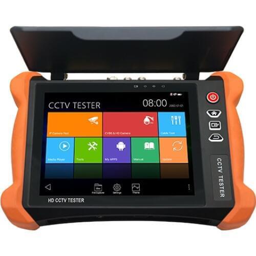 IP Camera Tester Monitor X9 CCTV Tester Tools Professional 8inch H.265 4K Display 8MP TVI CVI AHD SDI CVBS ,Cable tracer
