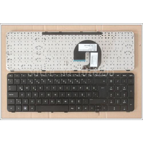 Turkey Laptop Keyboard for HP Pavilion dv7-4000 DV7-4050 dv7-4100 dv7-4200 dv7-5000 dv7t-5000 LX7 TR Black with frame keyboard