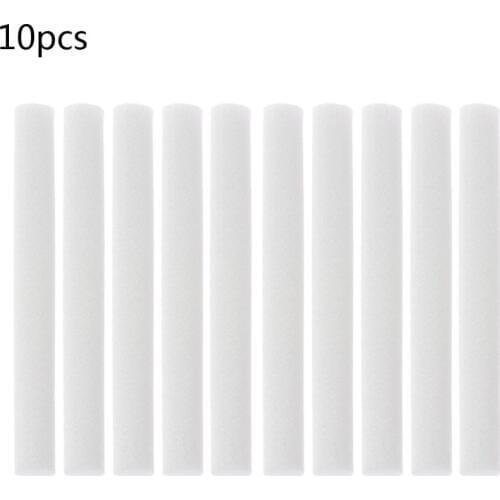 MEXI 10Pcs 8mmx64mm Humidifiers Filters Cotton Swab for Humidifier Aroma Diffuser