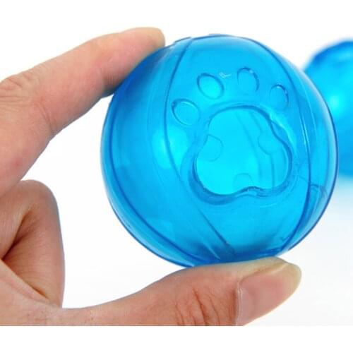 Funny Dog Toys Leakage Ball Pure Natural Imported Rubber Dog Transparent Food Ball Teeth To Bite