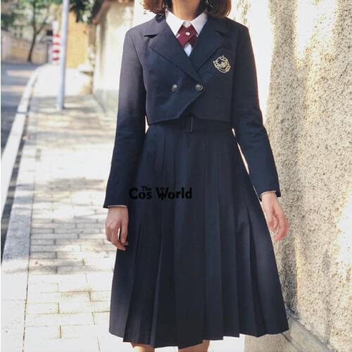 [Seven Deadly Sins] Women JK Blazer Tailored Suit Dress High School Class Uniform Students Cloths