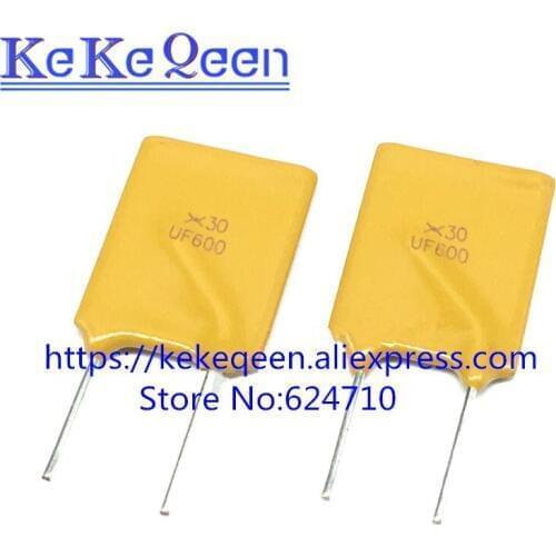 10PCS/LOT Self Recovery Fuse PPTC RUEF600 X30UF600 30V 6A 6000MA