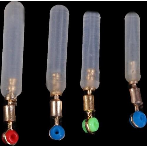 10Pc Silicone Copper Head Float Rest Fishing Float Anti Knot Fishing Floats Random Colors Wholesale