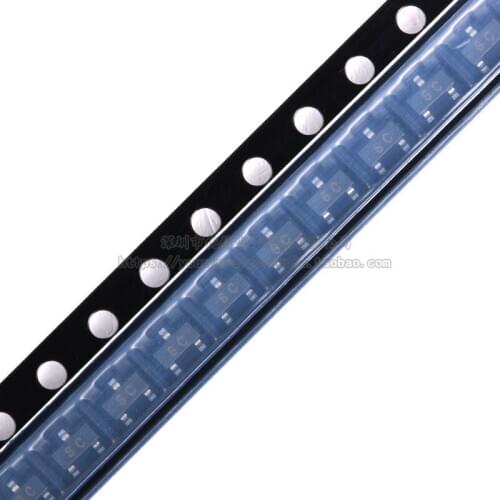 100pcs / 1 lot Original BC817-40 screen printing 6C SOT-23 NPN 45V / 500mA SMD transistor