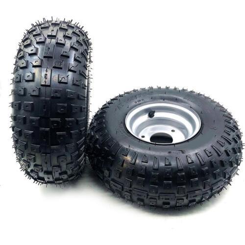 6 Inch ATV Wheel 145/70-6 All Terrain Vehicle Tyre Fit For 50cc 70cc 110cc Small ATV Quad Front Or Rear Wheels