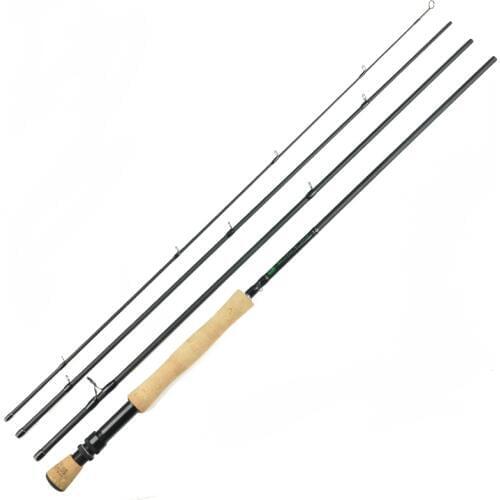 7Ft 2.1m #3/4 4 Sections Carbon Fly Fishing Rod Medium Fast Action Pesca Carp Rod Fishing Tackles