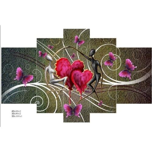 5D DIY Diamond Painting abstract,Dancing Lover,diamond Embroidery,Stitch Cross,Rhinestone diamond Mosaic Multi-pictures Painting