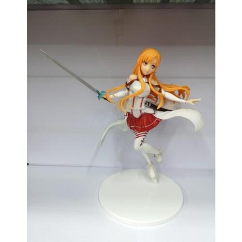 Anime SAO Theatrical Edition Sequence Controversy Sword Art Online Yuuki Asuna Boxed Sexy Girl Figure