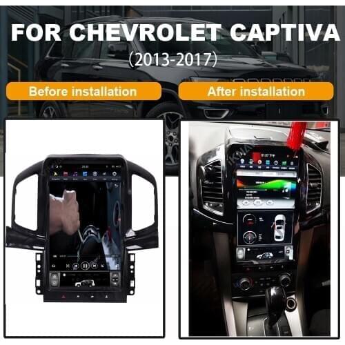 Android 13.6 inch car GPS navigation for-Chevrolet Captiva 2013-2017 auto multimedia stereo player