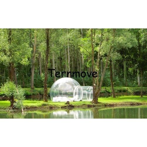 Clear Bubble tent,cheap inflatable hiking lawn tent,inflatable party tent,outdoor family dining inflatable bubble camping tent