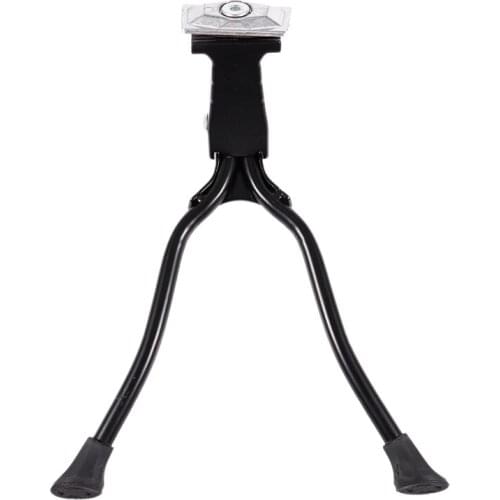 Alloy Double-Leg Center Mount Bicycle Bike Kick Stand Black 26 inch Cycle