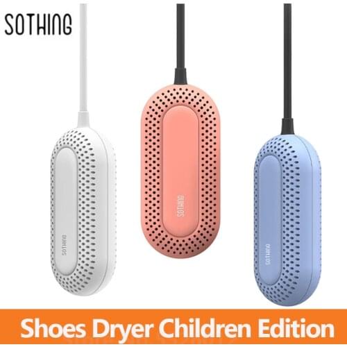 Sothing Electric Shoes Dryer Children Edition Portable Sterilization Three-Speed Timing Drying Deodorization mini Shoe Dryers